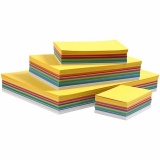 Frühlingskarton, A3,A4,A5,A6, 180 g, Sortierte Farben, 1x1500Bl. sort./ 1 Pck