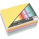 Frühlingskarton, A6, 105x148 mm, 180 g, Sortierte Farben, 1x300Bl. sort./ 1 Pck