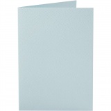 Karten, Kartengröße 10,5x15 cm, 220 g, Hellblau, 1x10Stk/ 1 Pck