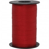 Kräuselband, B 10 mm, Glitter, Rot, 1x100m/ 1 Rolle