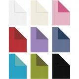 Briefpapier, A4, 210x297 mm, Inhalt kann variieren , 100 g, Sortierte Farben, 30x20 Bl./ 1 Pck