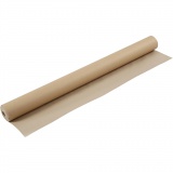 Kraftpapier-Rolle, B 96 cm, 130 g, Braun, 30 m/ 1 Rolle