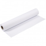 Zeichenpapier-Rolle, 61 cm, 80 g, Weiß, 50m/ 1 Rolle