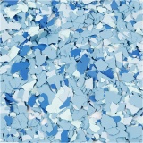 Terrazzo-Flocken, Blau, 1x90g/ 1 Dose