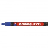 Edding 370 Marker, Strichstärke 1 mm, Blau, 1Stk/ 1 Stk