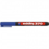 Edding 370 Marker, Strichstärke 1 mm, Blau, 1Stk/ 1 Stk