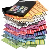 Color Bar-Papier, A4, 210x297 mm, 100 g, Sortierte Farben, 16x10Bl./ 1 Pck