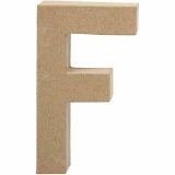 Buchstaben, F , H 20,5 cm, B 11,6 cm, Dicke 2,5 cm, 1 Stk