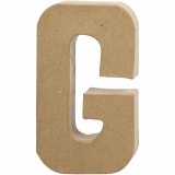 Buchstaben, G, H 20,5 cm, B 11,5 cm, Dicke 2,5 cm, 1 Stk
