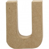 Buchstaben, U, H 10 cm, B 8 cm, Dicke 1,7 cm, 1 Stk
