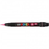 Posca Marker , 1-10 mm, brush, Pink, 1 Stk