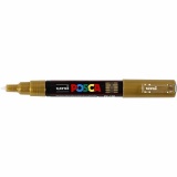 Posca Marker , 0,7 mm, extraFine, Gold, 1 Stk