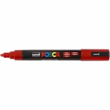 Posca Marker , 2,5 mm, medium, Rot, 1 Stk