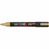 Posca Marker , 2,5 mm, medium, Gold, 1 Stk