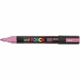 Posca Marker , 2,5 mm, medium, Rosa metallic, 1 Stk