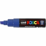 Posca Marker , 8 mm, broad, Blau, 1 Stk