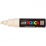 Posca Marker , 8 mm, broad, Beige, 1 Stk