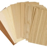 Bambus-Furnierplatten, 12x22 cm, Dicke 0,75 mm, 1x30Bl. sort./ 1 Pck