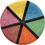 Glitter, Sortierte Farben, 6x13g/ 1 Dose