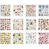 Stickerbuch, Weihnachten, 15x16,5 cm, 1x12Bl./ 1 Pck