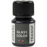 Glass Color Transparent, Schwarz, 1x30ml/ 1 Fl.