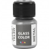 Glass Color Metal, Silber, 1x30ml/ 1 Fl.