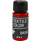 Textilfarbe, Rot, 1x50ml/ 1 Fl.