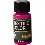 Textilfarbe, Neonpink, 1x50ml/ 1 Fl.
