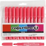 Colortime Marker, Strichstärke 5 mm, Pink, 1x12Stk/ 1 Pck