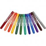 Colortime Marker, Strichstärke 5 mm, Zusätzliche Farben, 1x12Stk/ 1 Pck