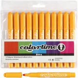 Colortime Marker, Strichstärke 5 mm, Warm gelb, 1x12Stk/ 1 Pck