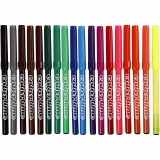 Colortime Marker, Strichstärke 2 mm, Sortierte Farben, 1x18Stk/ 1 Pck