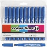 Colortime Marker, Strichstärke 5 mm, Azure, 1x12Stk/ 1 Pck