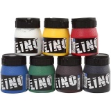 Linoldruckfarbe, Sortierte Farben, 7x250ml/ 1 Pck