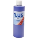 Plus Color Bastelfarbe, Ultramarinblau, 1x250ml/ 1 Fl.