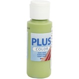 Plus Color Bastelfarbe, Laubgrün, 1x60ml/ 1 Fl.