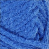 Fantasia Polyacryl-Wolle, L 35 m, Maxi, Blau, 50 g/ 1 Knäuel