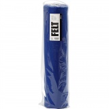 Bastelfilz, B 45 cm, Dicke 1,5 mm, 180-200 g, Blau, 1x5m/ 1 Rolle