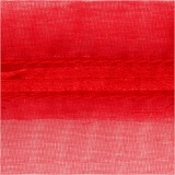 Organza-Beutel, Größe 7x10 cm, Rot, 1x10Stk/ 1 Pck