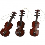 Geige, L 8 cm, 12 Stk/ 12 Pck