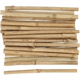 Bambusstock, L 20 cm, Dicke 8-15 mm, 1x30Stk/ 1 Pck