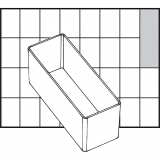 Einsetz-Box, H 47 mm, Größe 109x39 mm, 1 Stk