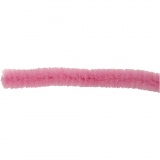 Pfeifenreiniger, L 30 cm, Dicke 9 mm, Pink, 25 Stk/ 1 Pck