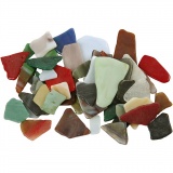 Mosaiksteine, Größe 15-60 mm, Dicke 5 mm, Inhalt kann variieren , Sortierte Farben, 1x2kg/ 1 Pck