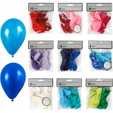 Ballons - Sortiment, Sortierte Farben, 30 Pck